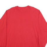 WINNERS CIRCLE Mens Red Kasey Kahne Racing Graphic Long Sleeve Crew Neck T-Shirt