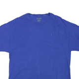 CHAMPION Mens Blue Crew Neck T-Shirt 2XL Short Sleeve Cotton Blend Casual