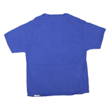 CHAMPION Mens Blue Crew Neck T-Shirt 2XL Short Sleeve Cotton Blend Casual