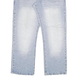 SMITH AND JONES Mens Light Blue Denim Jeans W40 L32 Regular Straight Cotton