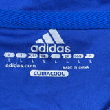 Universidad De Chile Adidas Football Shirt - Large Blue Polyester