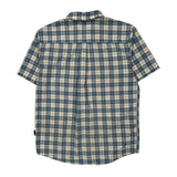Patagonia Checked Short Sleeve Shirt - Medium Cream Cotton