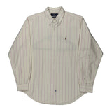 Ralph Lauren Striped Shirt - XL Pink Cotton
