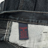 Chams Carpenter Jeans - 29W UK 10 Black Cotton