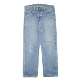 LEVI'S 501 Mens Regular Fit Straight Denim Light Blue Jeans W32 L28 Button