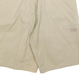 DICKIES Mens Shorts Beige Casual Plain L W36 Workwear Durable Cotton Blend