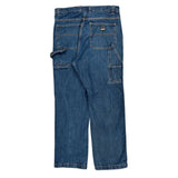 Unbranded Carpenter Jeans - 34W 31L Blue Cotton