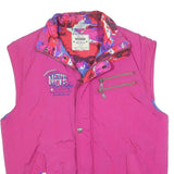 CRUYFF Womens Pink Polyester Active Sports Zip Jacket M Plain Casual Lightweight