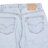 LEVI'S Mens Shorts Blue Denim Casual M W33 Classic Cotton Comfort Style