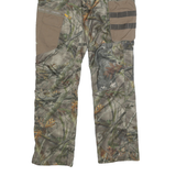 SOLOGNAC Mens Polyester Blend Camouflage Slim Straight Trousers W30 L30 Outdoor