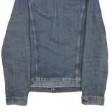 LEVI'S Mens Blue Cotton Denim Jacket M Woven Button Closure Classic Fit