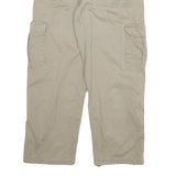 DICKIES Mens Cotton Blend Beige Workwear Regular Fit Cargo Trousers W32 L30