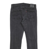 LEVI'S 511 Mens Jeans Black Slim Skinny Denim W32 L29 Classic Zip Pockets