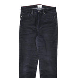 TOMMY HILFIGER Womens Jeans Black Regular Skinny Denim Dark W26 L27 Classic Fit