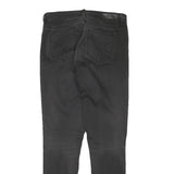 CALVIN KLEIN JEANS Womens Black Slim Skinny Denim Woven W30 L30 Stretch Zip
