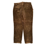 Unbranded Cord Trousers - 36″ Waist Brown Corduroy