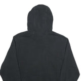 NIKE Mens Black Westside Basketball Hoodie L Cotton Blend Pullover Hooded