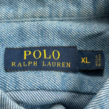 Polo By Ralph Lauren Shirt - XL Blue Cotton