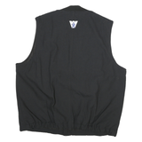 WORKRITE Mens Black Zip Jacket XL Polyester Blend Plain Workwear