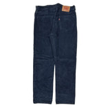 505 Levis Pants - 34W 31L Navy Corduroy