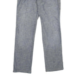 CALVIN KLEIN JEANS Mens Relaxed Blue Denim Light W32 L34 Casual Zip