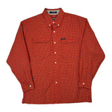 Chaps Ralph Lauren Checked Shirt - Large Red Cotton