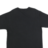 CHAMPION Mens Black Graphic T-Shirt XL Short Sleeve Crew Neck Logo Embroidered