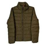 Tommy Hilfiger Denim Puffer - Small Green Polyester