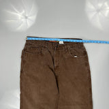 Berne Carpenter Trousers - 36W 30L Brown Cotton