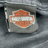 Daytona Beach Harley Davidson Graphic T-Shirt - 3XL Black Cotton