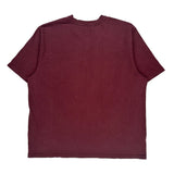 Carhartt T-Shirt - 2XL Burgundy Cotton