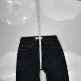 Levis 550 Jeans - 30W 36L Black Cotton