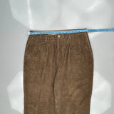 Nautica Cord Trousers - 36″ Waist Brown Corduroy
