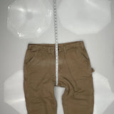Carhartt Carpenter Pants - 36W 32L Khaki Cotton