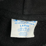 Reverse Weave Champion Hoodie - Large Black Cotton