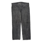 569 Levis Jeans - 35W 30L Grey Cotton