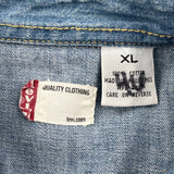 Levis Denim Shirt - XL Light Wash Cotton