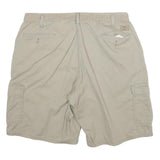 CARHARTT Mens Shorts Beige Cargo Cotton Blend 2XL W34 Workwear Casual