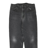 LEVI'S 634 Womens Jeans Black Regular Straight Denim Medium W38 L34 Authentic