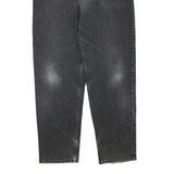 LEVI'S 634 Womens Jeans Black Regular Straight Denim Medium W38 L34 Authentic