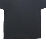 Womens Black Fish Graphic T-Shirt L Short Sleeve Crew Neck Cotton Blend