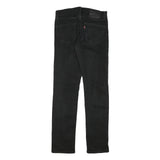 LEVI'S 511 Mens Jeans Black Slim Skinny Denim W28 L30 Classic Zip