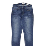 GUESS Womens Blue Slim Skinny Denim Medium Wash Jeans W28 L32 Stretch Pocket Zip