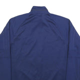 ADIDAS Mens Blue LA Galaxy Outdoor Jacket L Polyester Microfibre Plain Zip