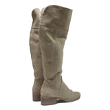 VINCE CAMUTO Womens Knee High Leather Beige Boots UK 9 Stylish Comfortable