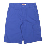 LEVI'S Mens Shorts Blue Cargo Cotton Blend M W29 Casual Pockets Comfortable