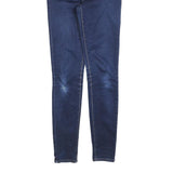 LEVI'S Womens Jeans Blue Slim Skinny Denim Medium W28 L32 Stretch Zip