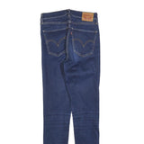 LEVI'S Womens Jeans Blue Slim Skinny Denim Medium W28 L32 Stretch Zip