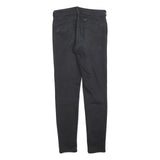 LEE Womens Slim Black Denim Jeans W28 L28 Zip Pockets Cotton Blend Stretch