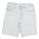 HOLIDAY Mens Shorts Light Blue Denim XL W32 Classic Cotton Blend Casual